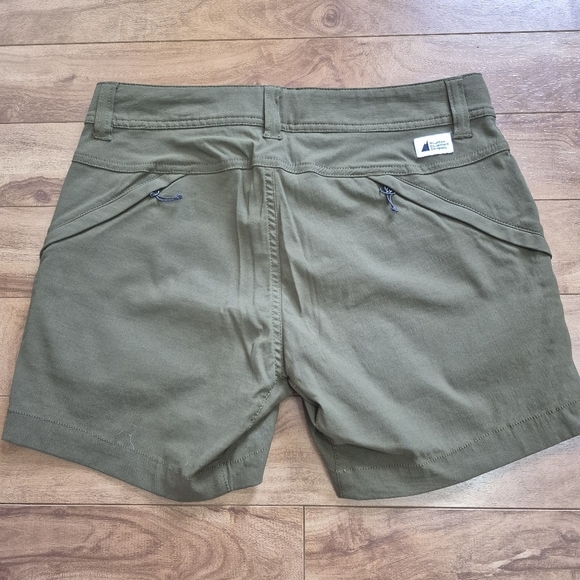 MEC Women’s Olive Green Hiking Shorts – Size 4 - Picture 5 of 5